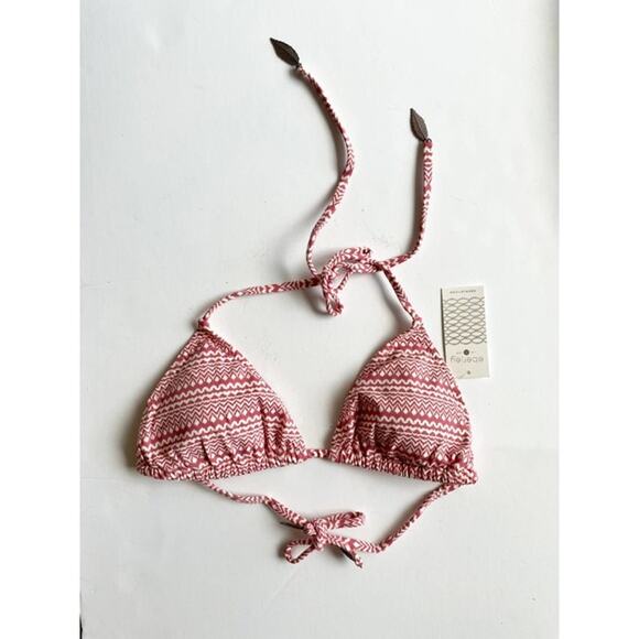 Eberjey Cherokee Heart Gisele Bikini Top Small - Picture 5 of 9